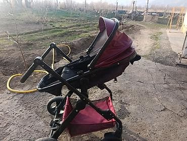 Коляска, Другой бренд, цвет - Розовый, Б/у, Платная доставка at lalafo.kg Коляска, Другой бренд, цвет - Розовый, Б/у, Платная доставка