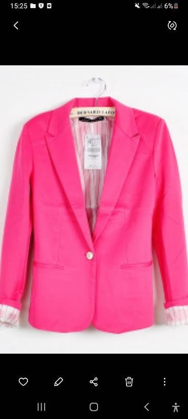 Пиджак Zara (ооигигал )размер xs состояние нового!! at lalafo.kg Пиджак Zara (ооигигал )размер xs состояние нового!!