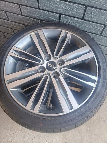 Колеса в сборе 195 / 45 / R 16, Всесезонная, Б/у, Комплект, Легковые, Литые, отверстий - 4 at lalafo.kg Колеса в сборе 195 / 45 / R 16, Всесезонная, Б/у, Комплект, Легковые, Литые, отверстий - 4