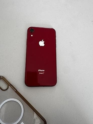 IPhone Xr, 128 ГБ, Красный, Чехол, 61 % at lalafo.kg IPhone Xr, 128 ГБ, Красный, Чехол, 61 %