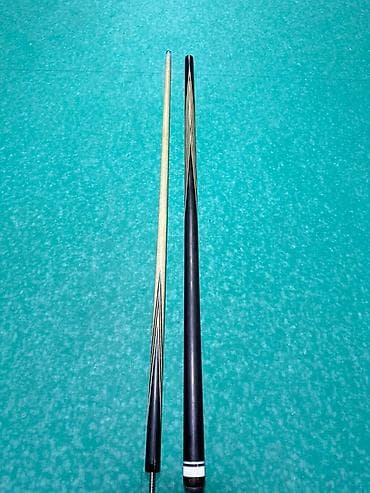 Бильярдный кий разборный + жесткий тубус - Двухсоставной кий: шафт из at lalafo.kg Бильярдный кий разборный + жесткий тубус - Двухсоставной кий: шафт из