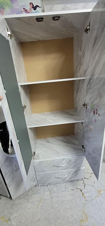 Купе шкаф, Күзгүсү менен, ЛДСП lalafo.kg да — 3 Купе шкаф, Күзгүсү менен, ЛДСП — 3