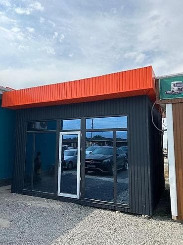 Модульный торговый павильон/офис. Характеристики: - Каркас и фасады at lalafo.kg Модульный торговый павильон/офис. Характеристики: - Каркас и фасады