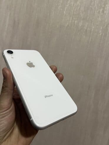 IPhone Xr, 128 ГБ, Белый, 80 % at lalafo.kg IPhone Xr, 128 ГБ, Белый, 80 %