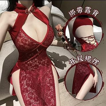 Пеньюарлар: Ажурное платье-комбинация в стиле «чонсам» - Эффектный силуэт с lalafo.kg да — 7 Пеньюарлар: Ажурное платье-комбинация в стиле «чонсам» - Эффектный силуэт с — 7