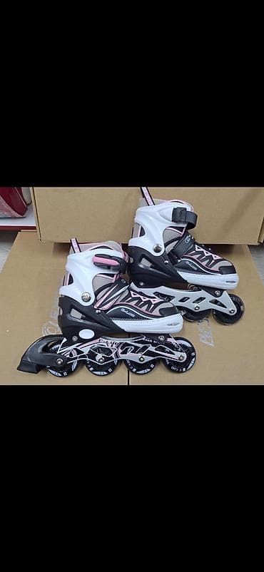 Сапаты жакшы роликтер, рамасы темир, донголоктору гелевый айланганда at lalafo.kg Сапаты жакшы роликтер, рамасы темир, донголоктору гелевый айланганда