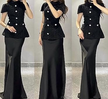 Костюм с юбкой, Макси, M at lalafo.kg Костюм с юбкой, Макси, M