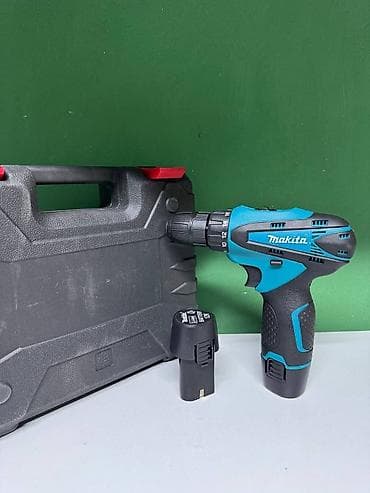 ШУРУПОВЕРТ Фирмы: MAKITA В комплекте два аккумулятора 12v Насадки at lalafo.kg ШУРУПОВЕРТ Фирмы: MAKITA В комплекте два аккумулятора 12v Насадки