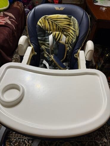 Стульчик для кормления, Б/у, Другой бренд, Металл, Другой вид, цвет - Синий, Самовывоз, Платная доставка at lalafo.kg Стульчик для кормления, Б/у, Другой бренд, Металл, Другой вид, цвет - Синий, Самовывоз, Платная доставка