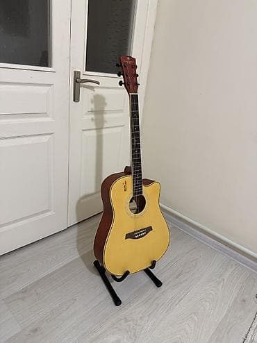 Срочно продается акустическая гитара 41 размер в идеальном новом at lalafo.kg Срочно продается акустическая гитара 41 размер в идеальном новом