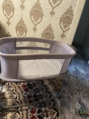 Люлька, Колыбель, Металл, цвет - Серый at lalafo.kg Люлька, Колыбель, Металл, цвет - Серый