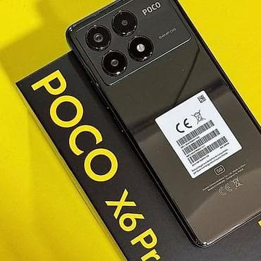 Poco F6 Pro, Б/у, 512 ГБ, цвет - Черный, 2 SIM, eSIM at lalafo.kg Poco F6 Pro, Б/у, 512 ГБ, цвет - Черный, 2 SIM, eSIM
