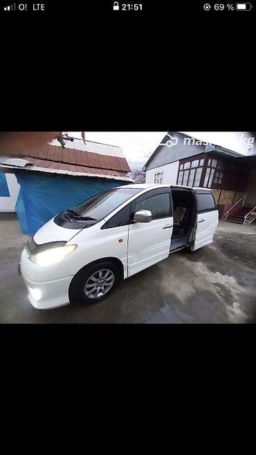 Toyota Estima: 2002 г., 2.4 л, Автомат, Газ, Минивэн at lalafo.kg Toyota Estima: 2002 г., 2.4 л, Автомат, Газ, Минивэн