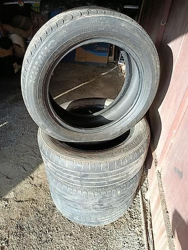 Шины 215 / 55 / R 17, Лето, Б/у, Комплект, Легковые, Япония, Kumho at lalafo.kg Шины 215 / 55 / R 17, Лето, Б/у, Комплект, Легковые, Япония, Kumho