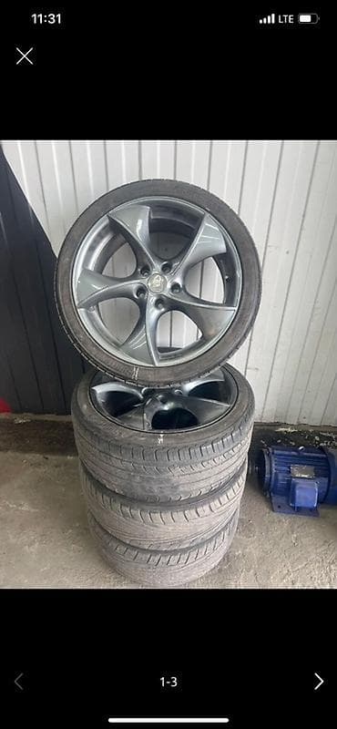 Колеса в сборе 245 / 45 / R 18, Лето, Комплект, Легковые, Литые, отверстий - 5 at lalafo.kg Колеса в сборе 245 / 45 / R 18, Лето, Комплект, Легковые, Литые, отверстий - 5