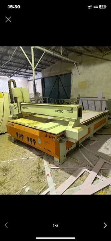 Фрезерный станок с ЧПУ, Для деревообработки at lalafo.kg Фрезерный станок с ЧПУ, Для деревообработки