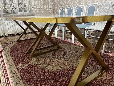 Стол для зала, Новый, Не раскладной, Овальная at lalafo.kg Стол для зала, Новый, Не раскладной, Овальная