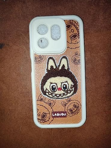 Чехол для смартфона с вышивкой LABUBU. - Форм-фактор: накладка с at lalafo.kg Чехол для смартфона с вышивкой LABUBU. - Форм-фактор: накладка с