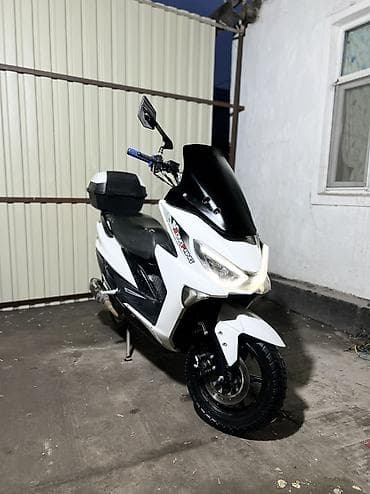 Haima: Скутер МАКСИ (белый), 2025г. городской максискутер стильного дизайна lalafo.kg да — 5 Haima: Скутер МАКСИ (белый), 2025г. городской максискутер стильного дизайна — 5