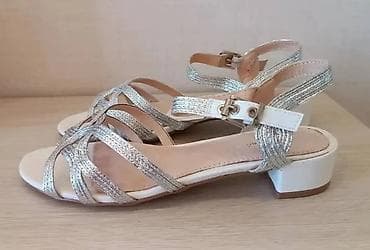 Босоножки, 39, ALS, Новый, цвет - Серебристый, Самовывоз, Платная доставка at lalafo.kg Босоножки, 39, ALS, Новый, цвет - Серебристый, Самовывоз, Платная доставка