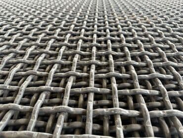 Сетка рифлёная, сетка для грохота, сито для дробилки, калинированная at lalafo.kg Сетка рифлёная, сетка для грохота, сито для дробилки, калинированная