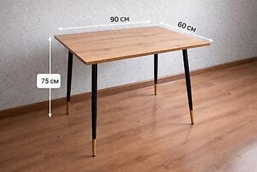 Современный компактный стол в стиле минимализм — отлично подойдёт для at lalafo.kg Современный компактный стол в стиле минимализм — отлично подойдёт для