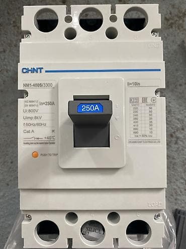 Электрический автомат, Трехфазные, Напряжение: 250 ампер at lalafo.kg Электрический автомат, Трехфазные, Напряжение: 250 ампер