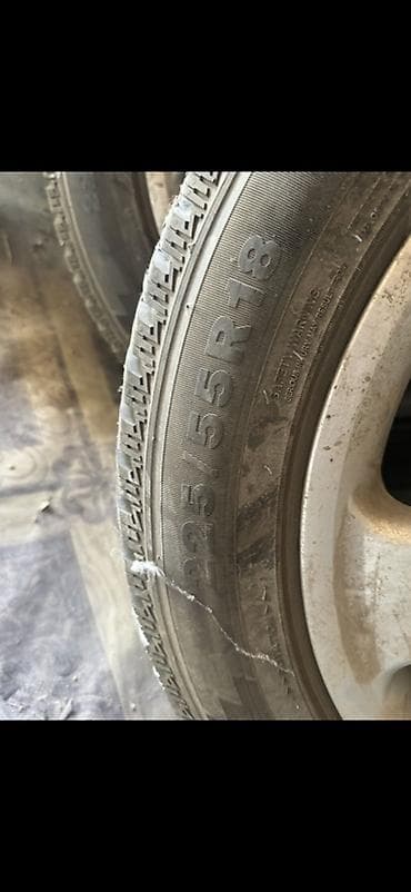 Колеса в сборе 225 / 55 / R 18, Всесезонная, Комплект, Литые at lalafo.kg Колеса в сборе 225 / 55 / R 18, Всесезонная, Комплект, Литые