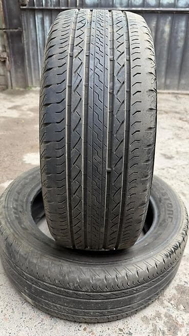 Шины 235 / 55 / R 18, Лето, Б/у, Пара, Внедорожные (АТ/МТ), Япония, Bridgestone at lalafo.kg Шины 235 / 55 / R 18, Лето, Б/у, Пара, Внедорожные (АТ/МТ), Япония, Bridgestone