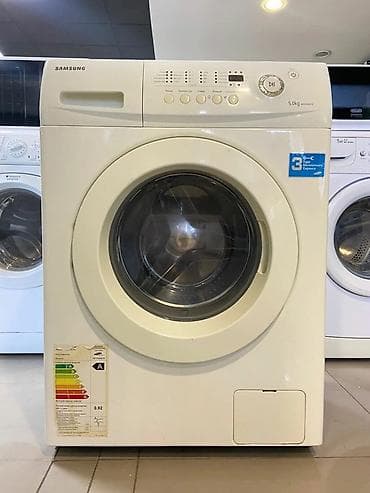 Стиральная машина Samsung, фронтальная загрузка, 5 кг. Особенности и at lalafo.kg Стиральная машина Samsung, фронтальная загрузка, 5 кг. Особенности и