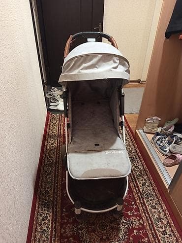 Продаю коляску 700сом - Ручка с накладками под «кожу» для at lalafo.kg Продаю коляску 700сом - Ручка с накладками под «кожу» для