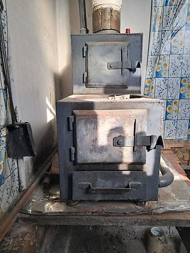 Твердотопливная печь-камин состояние новое топили раз 5 at lalafo.kg Твердотопливная печь-камин состояние новое топили раз 5