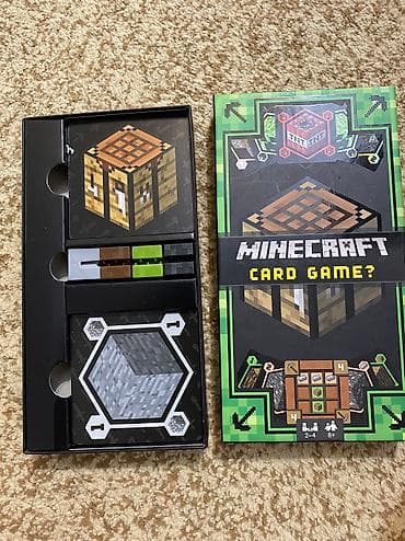 Карточная игра Майнкрафт, новая, инструкция есть на YouTube at lalafo.kg Карточная игра Майнкрафт, новая, инструкция есть на YouTube