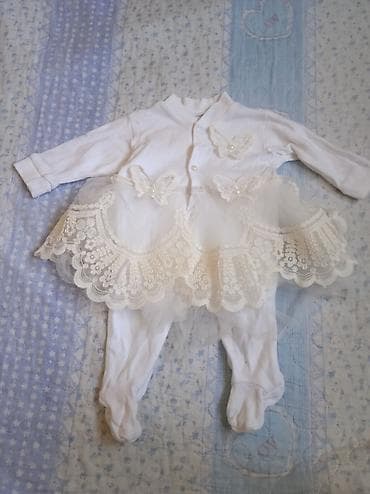 Боди, цвет - Белый, Б/у at lalafo.kg Боди, цвет - Белый, Б/у