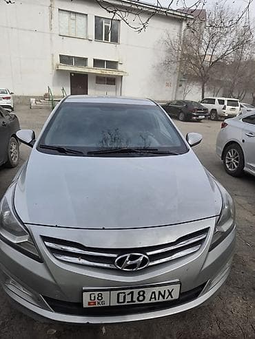 Hyundai Accent: 2015 г., 1.4 л, Механика, Бензин, Седан at lalafo.kg Hyundai Accent: 2015 г., 1.4 л, Механика, Бензин, Седан