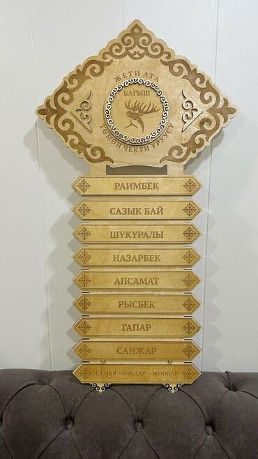 Изготовление "Жети Ата" – сохраните свою родословную на века! at lalafo.kg Изготовление "Жети Ата" – сохраните свою родословную на века!