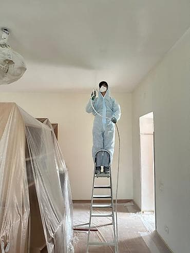 Покраска стен, Покраска наружных стен, Покраска потолков, На водной основе, На масляной основе, Больше 6 лет опыта at lalafo.kg Покраска стен, Покраска наружных стен, Покраска потолков, На водной основе, На масляной основе, Больше 6 лет опыта