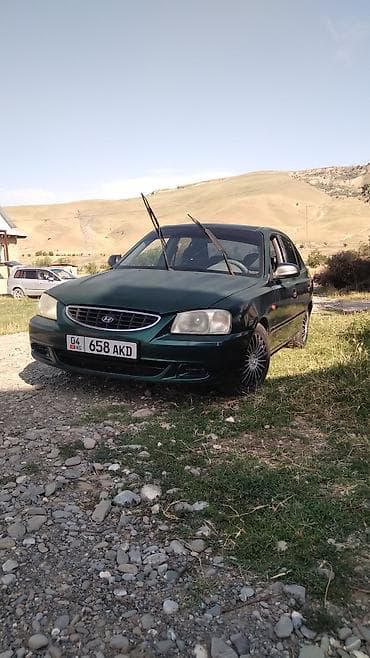 Hyundai Accent: 2001 г., Седан lalafo.kg да Hyundai Accent: 2001 г., Седан