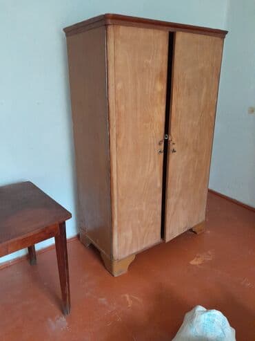 деревянные шкафы: Шкаф для одежды, Прямой, Дерево at lalafo.kg — 1 деревянные шкафы: Шкаф для одежды, Прямой, Дерево — 1