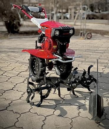 Мотоблок бензиновый с комплектом навесного оборудования. Основные at lalafo.kg Мотоблок бензиновый с комплектом навесного оборудования. Основные