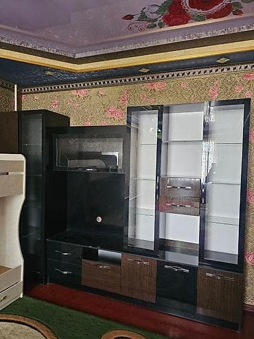 Оюн үчүн креслолор: Зал үчүн гарнитур, ТВ үчүн тумба, ДСП, түсү - Кара lalafo.kg да — 1 Оюн үчүн креслолор: Зал үчүн гарнитур, ТВ үчүн тумба, ДСП, түсү - Кара — 1