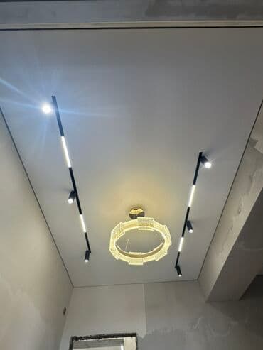 Натяжной потолок Матовое Монтаж at lalafo.kg Натяжной потолок Матовое Монтаж