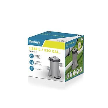 Фильтр-насос для бассейна Bestway 1249 л/ч (330 gal) - at lalafo.kg Фильтр-насос для бассейна Bestway 1249 л/ч (330 gal) -