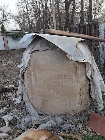 Купольная печь/тандыр из шамотной глины для уличной кухни. - Тип at lalafo.kg Купольная печь/тандыр из шамотной глины для уличной кухни. - Тип