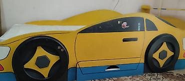 Балдар үчүн столдору: Унаа түрүндөгү керебет, Колдонулган, ЛДСП lalafo.kg да — 1 Балдар үчүн столдору: Унаа түрүндөгү керебет, Колдонулган, ЛДСП — 1