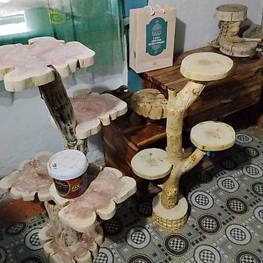 Дүкөн үчүн текчелер: Гүлдөр үчүн текче, этажерка, Жыгач lalafo.kg да — 4 Дүкөн үчүн текчелер: Гүлдөр үчүн текче, этажерка, Жыгач — 4