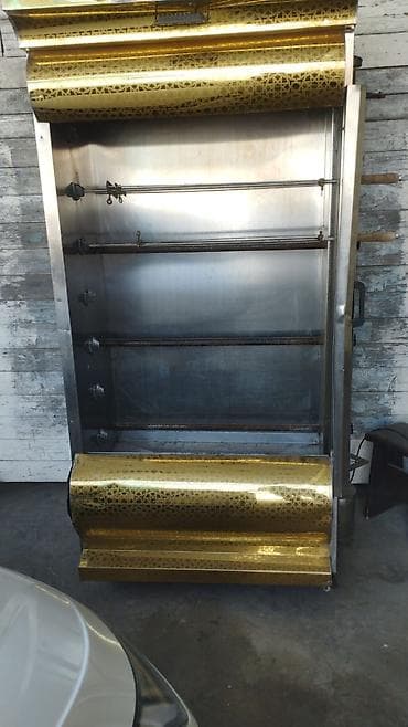 Профессиональная вертикальная газовая мангал‑печь для шашлыка/шаурмы at lalafo.kg Профессиональная вертикальная газовая мангал‑печь для шашлыка/шаурмы