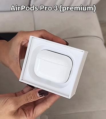 AirPods Pro 3 (premium) - Внутриканальные TWS‑наушники с активным at lalafo.kg AirPods Pro 3 (premium) - Внутриканальные TWS‑наушники с активным