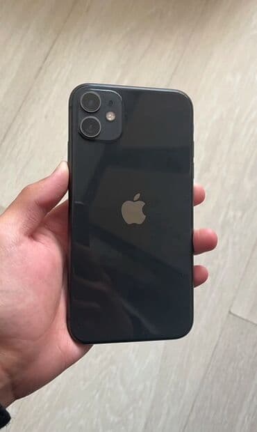 IPhone 11, Б/у, 128 ГБ, Черный, Зарядное устройство, Защитное стекло, Чехол, 72 % at lalafo.kg IPhone 11, Б/у, 128 ГБ, Черный, Зарядное устройство, Защитное стекло, Чехол, 72 %