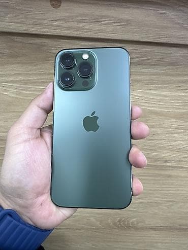 IPhone 13 Pro, 128 ГБ, Alpine Green, 100 % at lalafo.kg IPhone 13 Pro, 128 ГБ, Alpine Green, 100 %